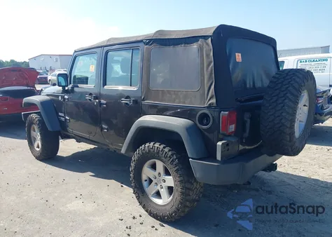 2013 Jeep Wrangler Unlimited Sport z USA, uszkodzony, nr VIN 1C4BJWDG1DL646281